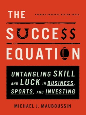 cover image of The Success Equation